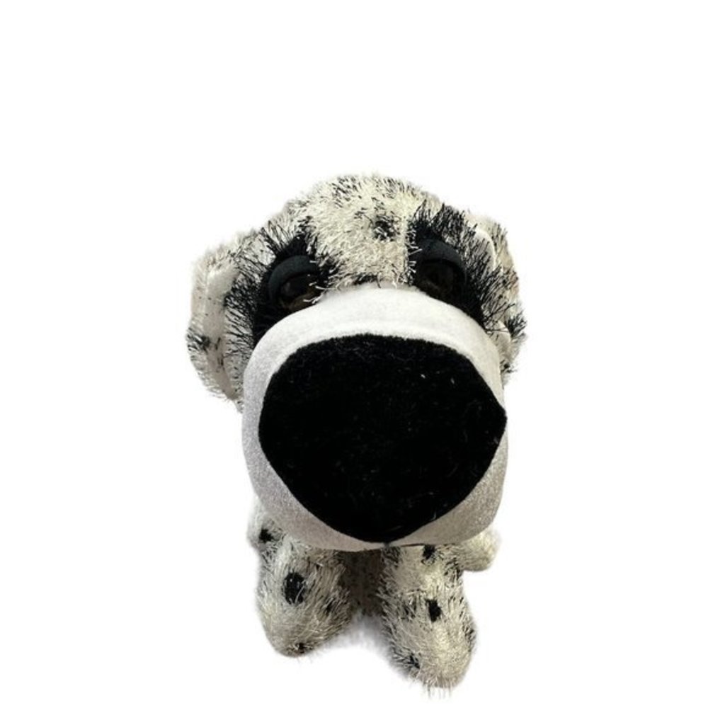 Toy Factory 11" Dalmation Plush Stuffed Animal Collar Hooded Eyes - Picture 5 of 11